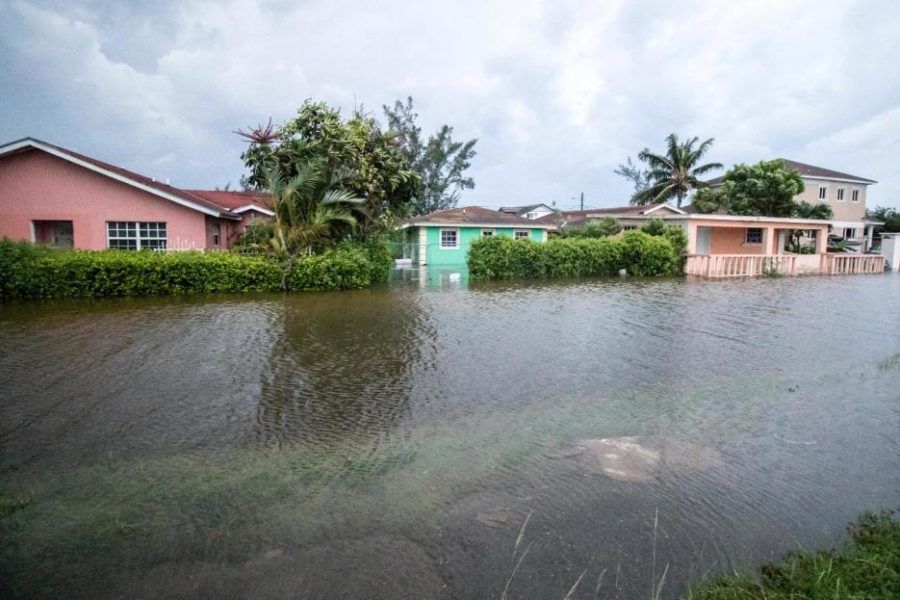 Dorian provocó grandes inundaciones.
