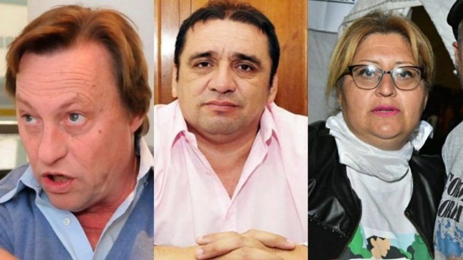 Sergio Varisco, Pablo Hernández y Griselda Bordeira.