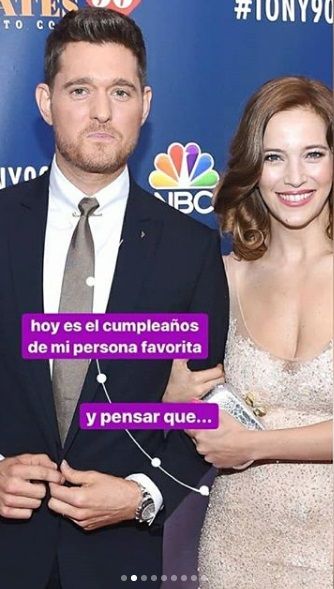 El desopilante saludo de cumpleaños de Luisana Lopilato a Michael Bublé