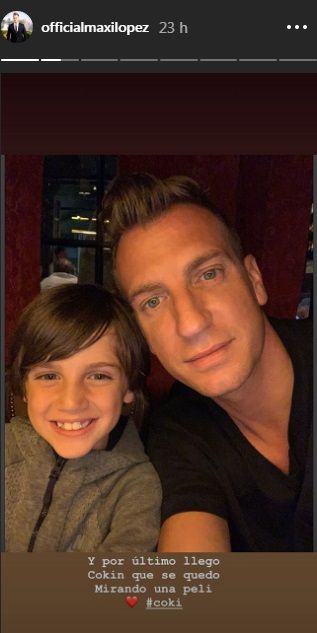 El emotivo reencuentro de Maxi López con sus hijos