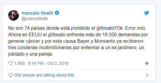 La preocupación de Marcelo Tinelli