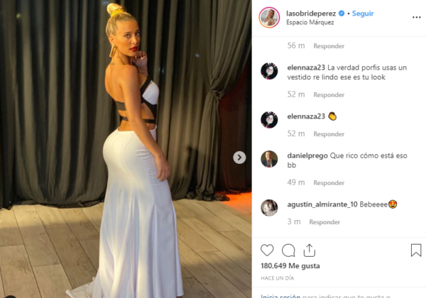 ¡Cuidado! A Sol Pérez se le levantó el top y se le vió todo