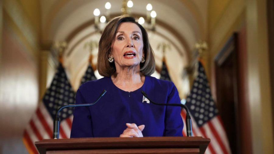Nancy Pelosi, la demócrata presidenta de la Cámara de Representantes estadounidense.