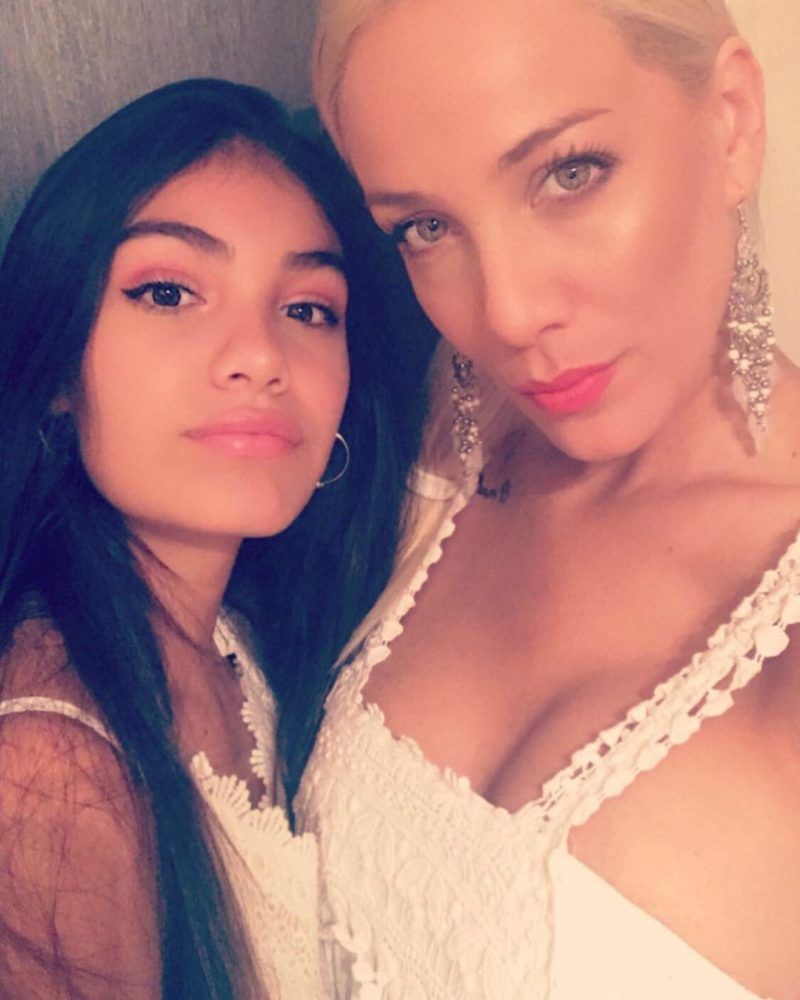 Samanta San Martín y su hija, Morena