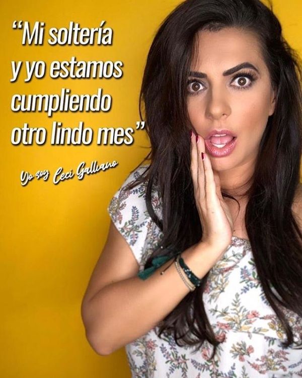 Cecilia Galliano presume su soltería en redes sociales ¿Le creen?