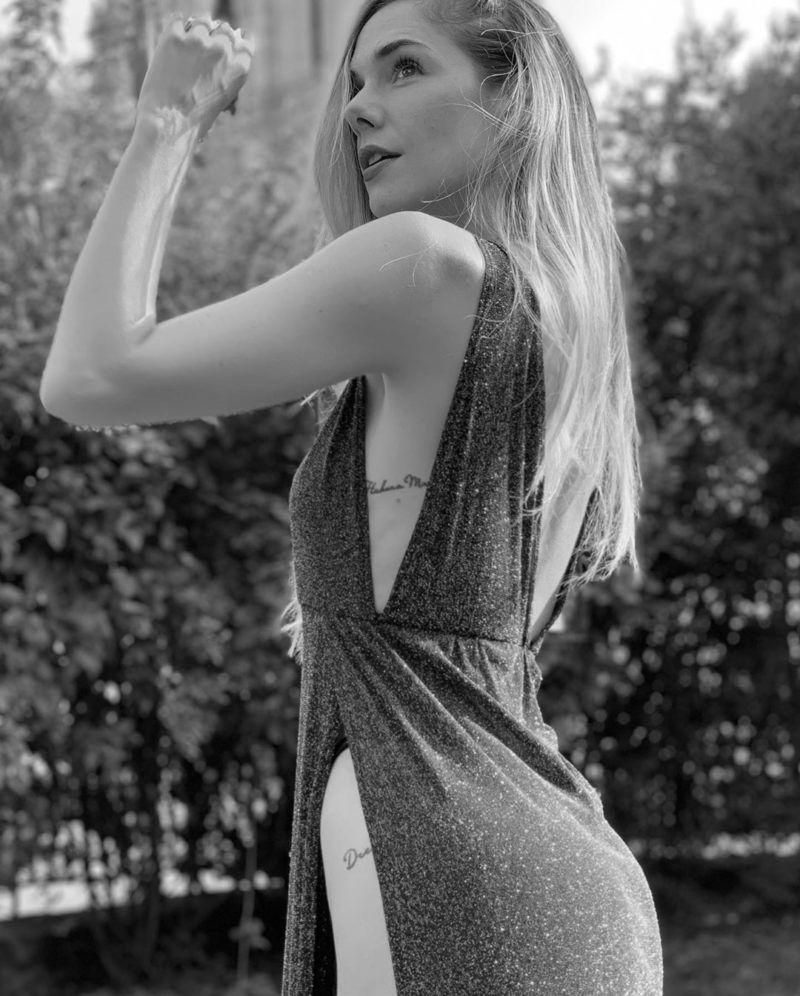 La actriz dejó volar la imaginación de sus seguidores