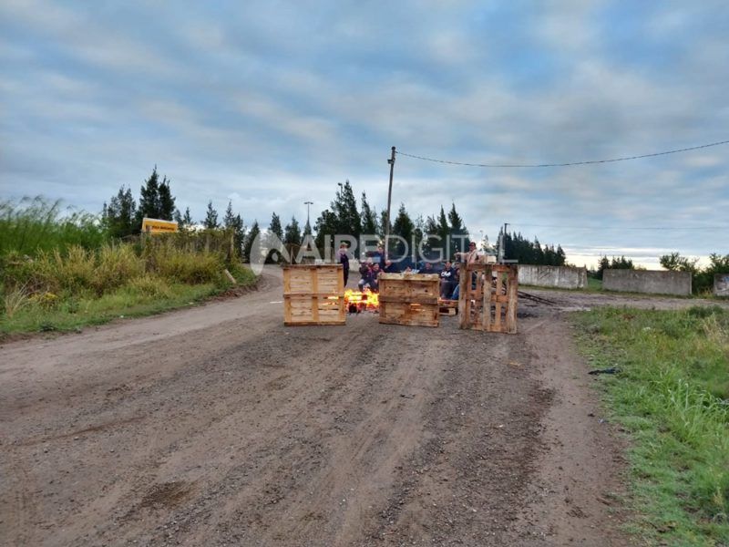 Protesta y piquete en el relleno sanitario: la recolección de residuos se hace "a medias"