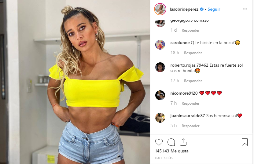 ¡Con cuatro fotos para el infarto, Sol Pérez confirmó que tiene la mejor figura!