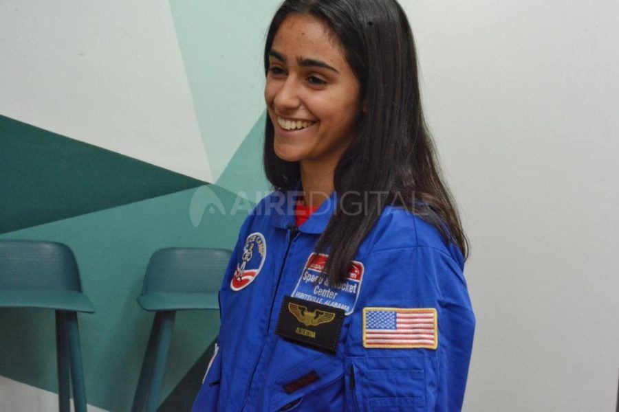 Albertina, apasionada por el aprendizaje, se inscribió a más becas para seguir teniendo oportunidades inolvidables de estudio. Foto: Gonzalo Gorosito.