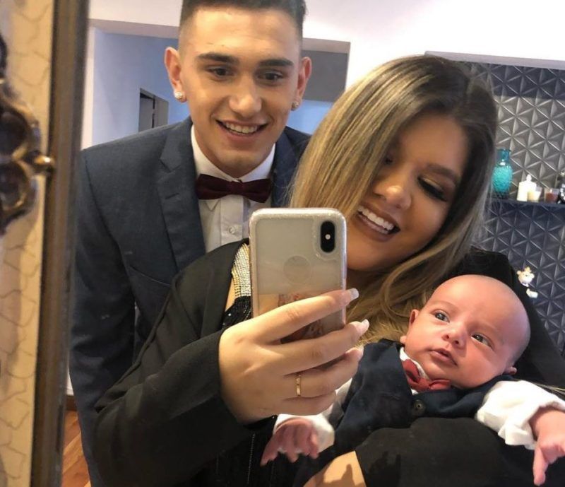 Los mediáticos con padres de Francesco Benicio