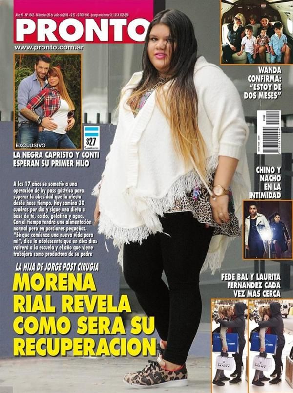 Así lucía Morena Rial antes de su transformación