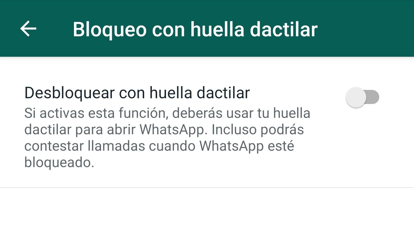 WhatsApp ya permite el bloqueo con huella digital y te decimos cómo activarlo