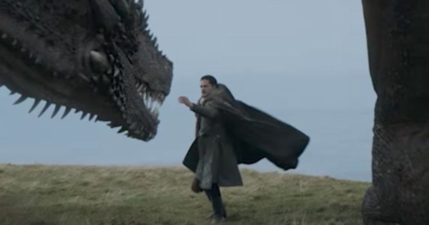 Por qué Drogon no mató a Jon Snow al final de "Game of Thrones"