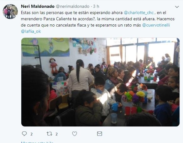 Charlotte Caniggia plantó a los chicos de su sueño en Córdoba