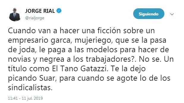 El misterioso tuit de Jorge Rial tras su faltazo a "Intrusos"