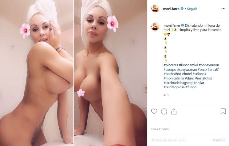 Mónica Farro deleitó a sus seguidores con una provocadora imagen