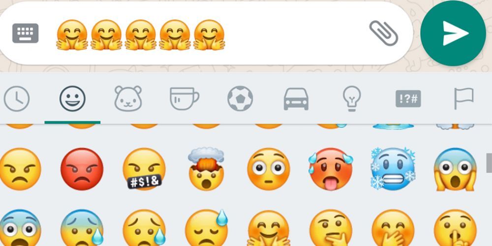 La carita amarilla con las manos abiertas de WhatsApp causa perturbación por este motivo 