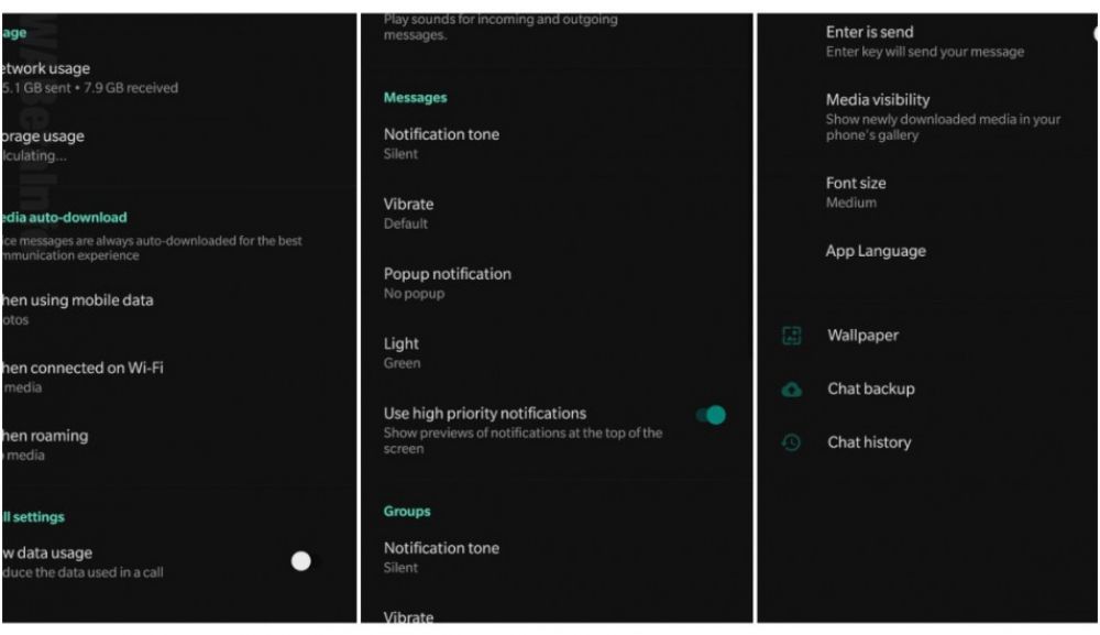 Te dejamos el "paso a paso" para activar el "modo oscuro" en WhatsApp