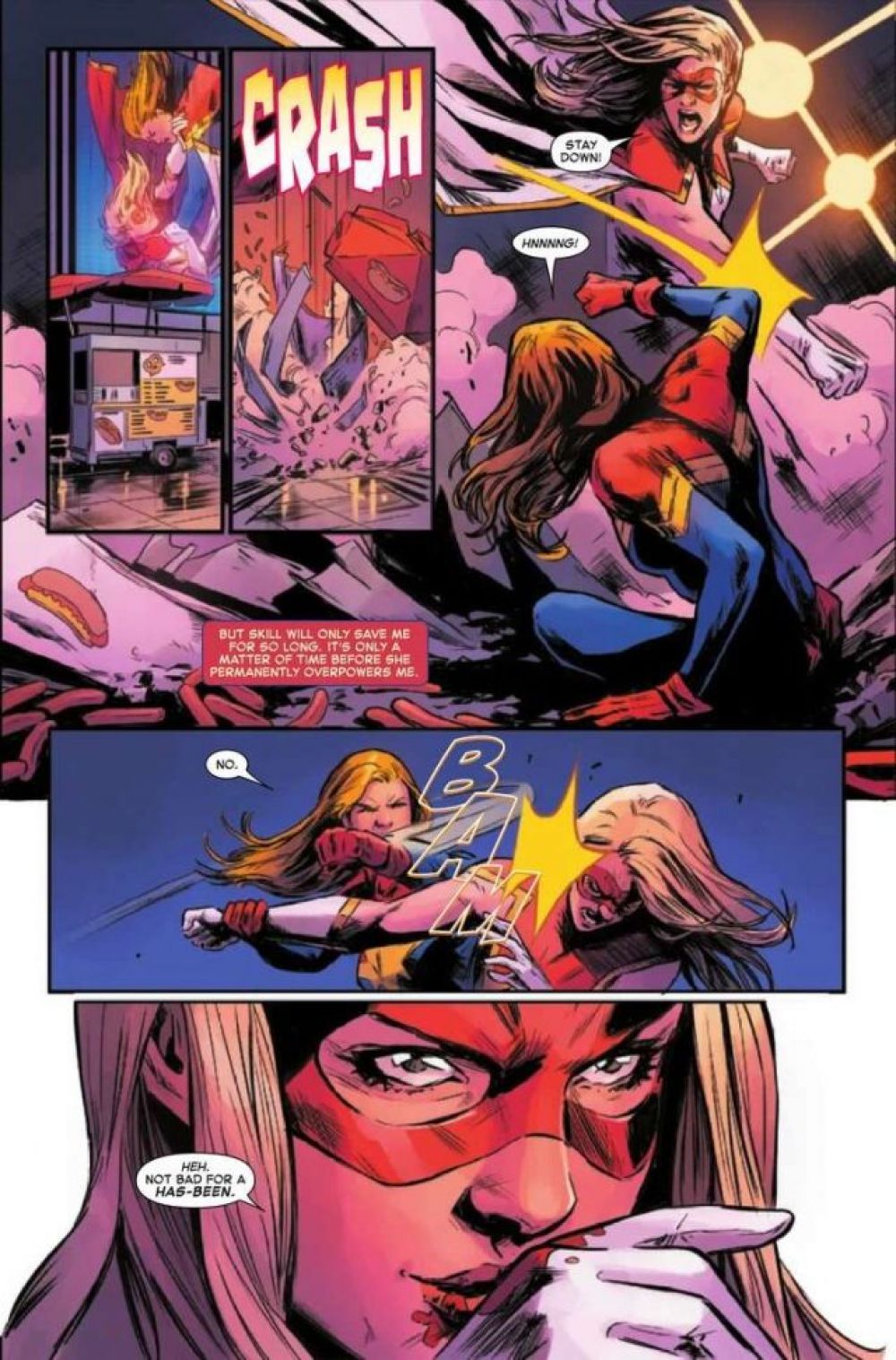 "Capitana Marvel": ¿Nueva heroína? Marvel le quita sus poderes a Carol Danvers