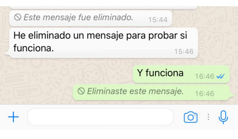 ¿Por qué no funciona "Eliminar para todos" en WhatsApp? 