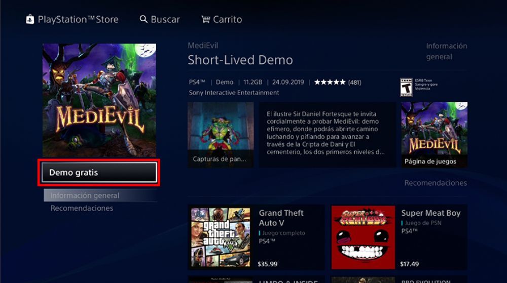 "MedieEvil Remake", pasos para descargar la demo gratuita del juego