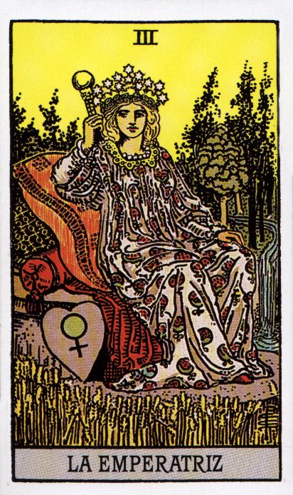 Resultado de imagen para carta del tarot la emperatriz
