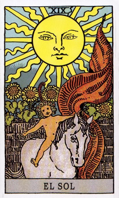 Resultado de imagen para el sol carta de tarot