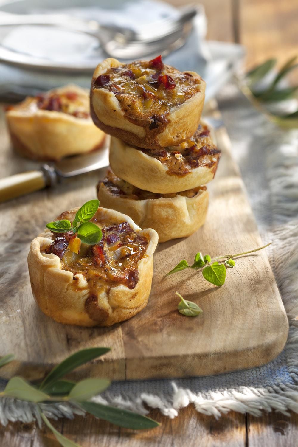 canapes navidenÌos16. Tartaletas crujientes