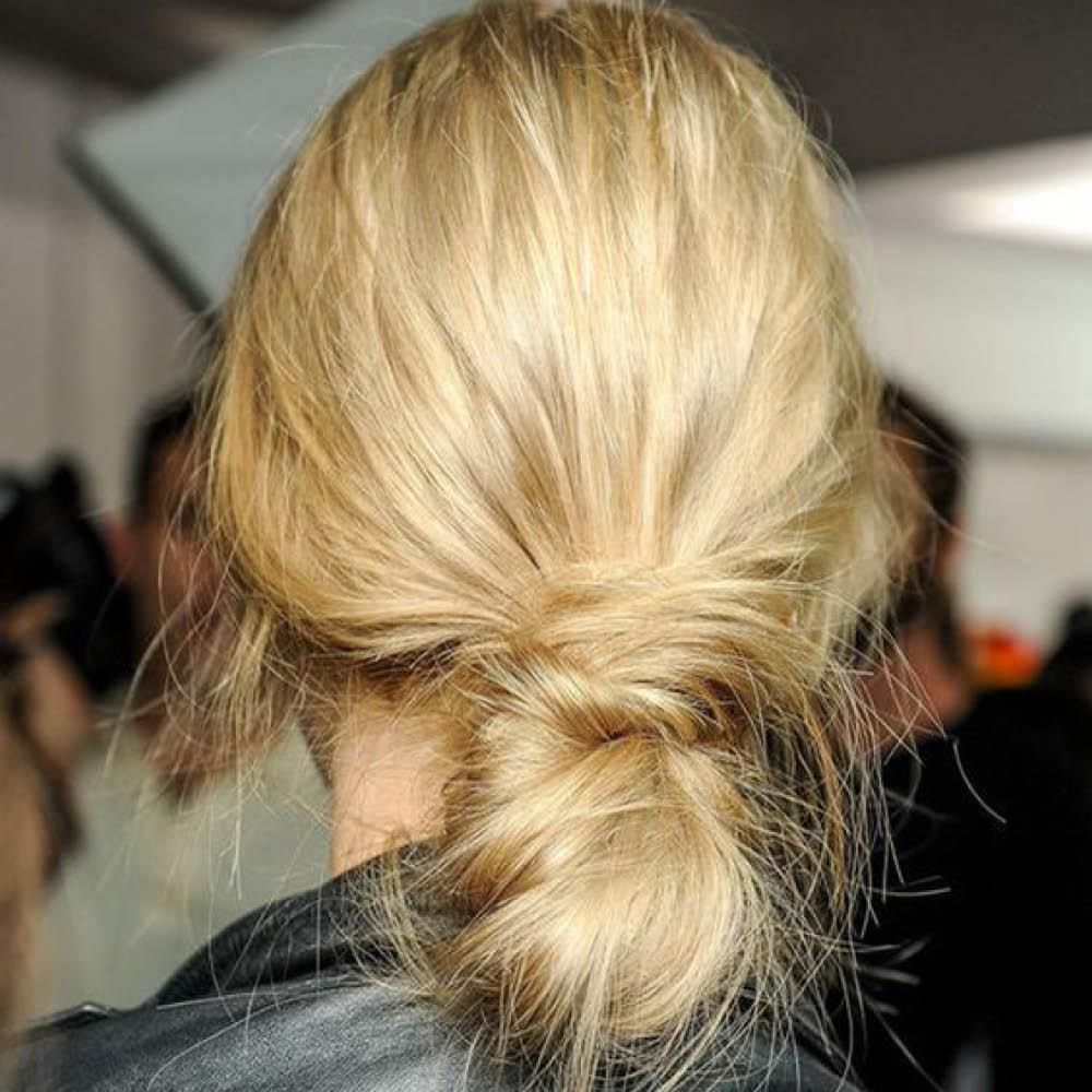 moños bajos desenfadado. Moños bajos despeinados: nuestros favoritos