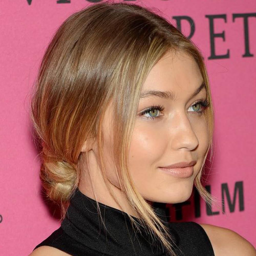 moños bajos gigi hadid. Moños bajos, lo más fashion de esta temporada
