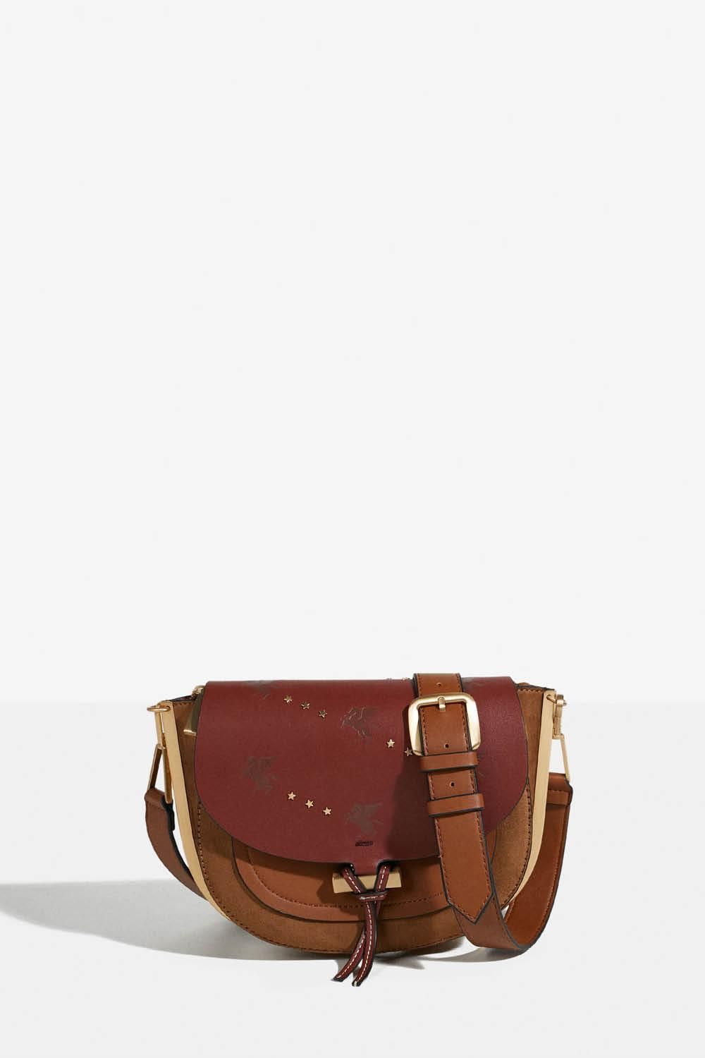 estilo preppy bandolera parfois 27,99euros. Bandolera