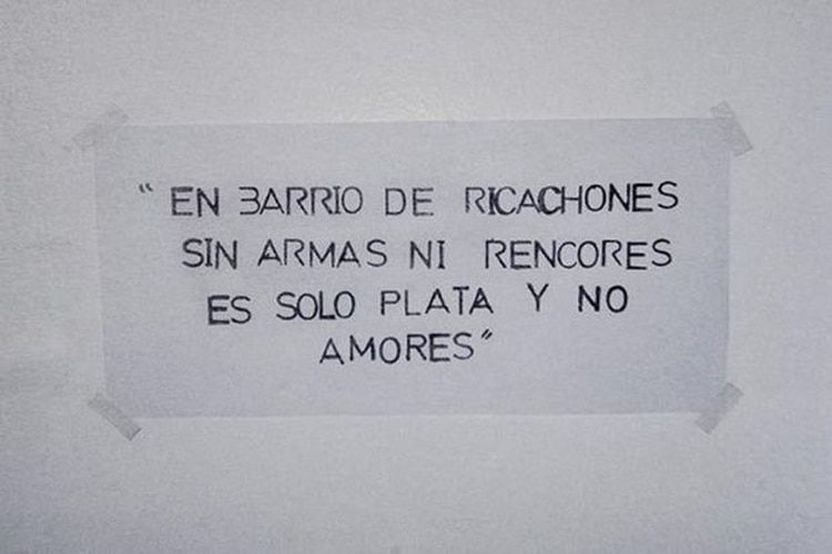 El mensaje que dejó la banda del robo del Banco Rio de Acassusso