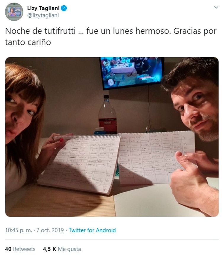 Lizy Tagliani dejó a su novio ante el repudio de su suegra