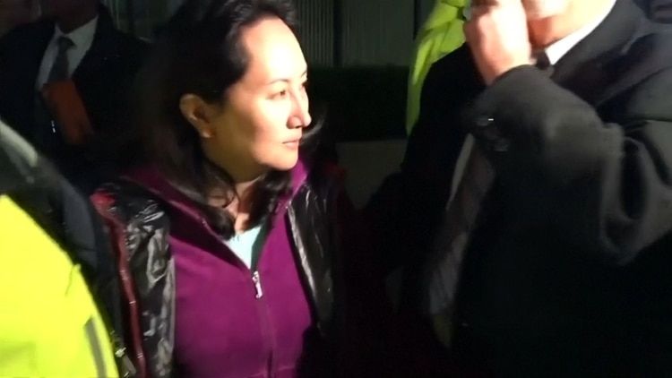Meng Wanzhou, directora de finanzas del gigante de las telecomunicaciones liberada bajo fianza. Washington pide la extradiciÃ³n, bajo cargos que pueden llevarla a una condena de hasta 30 aÃ±os