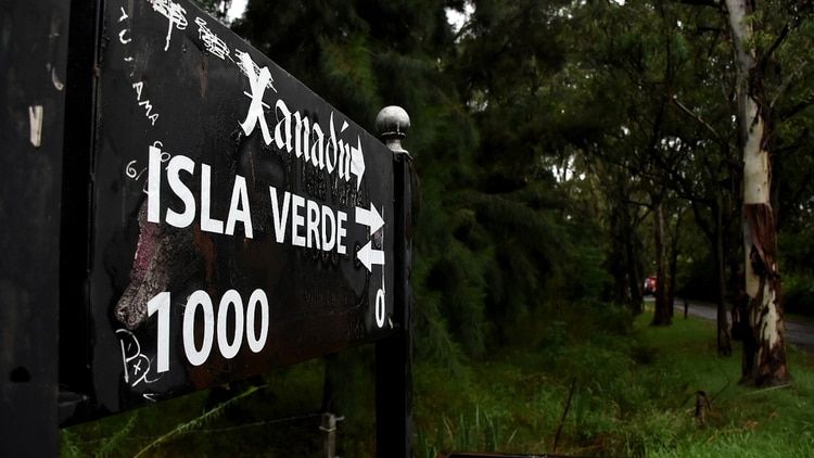 La entrada al salÃ³n XanadÃº donde Jaitt fue encontrada muerta.