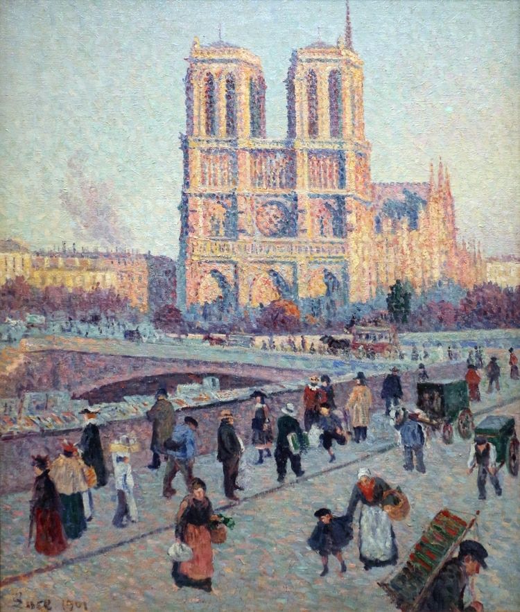 âNotre Dame de ParÃ­sâ (1900) de Maximilien Luce