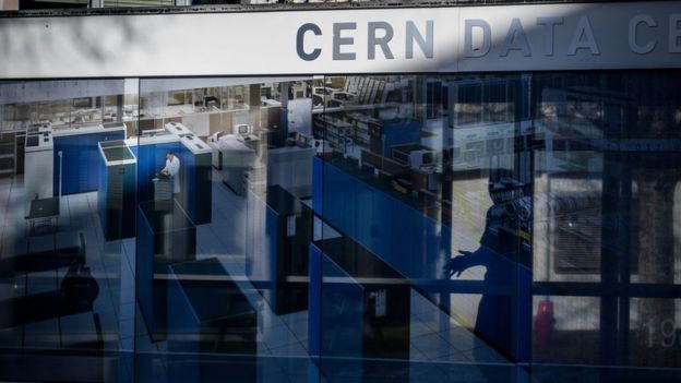 Entrada al CERN