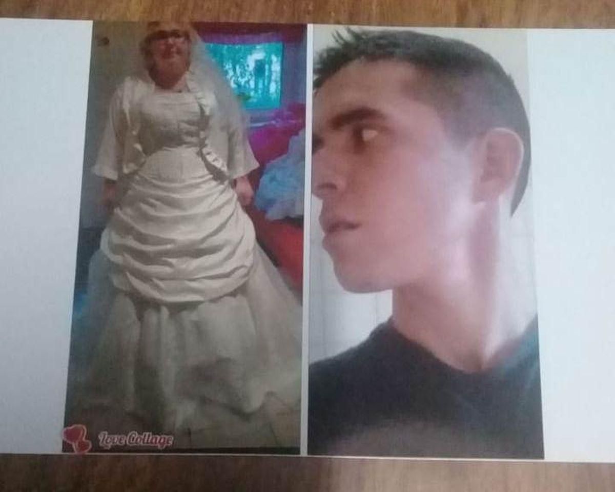 Un fotomontaje que Rachidi tenÃa con ella.