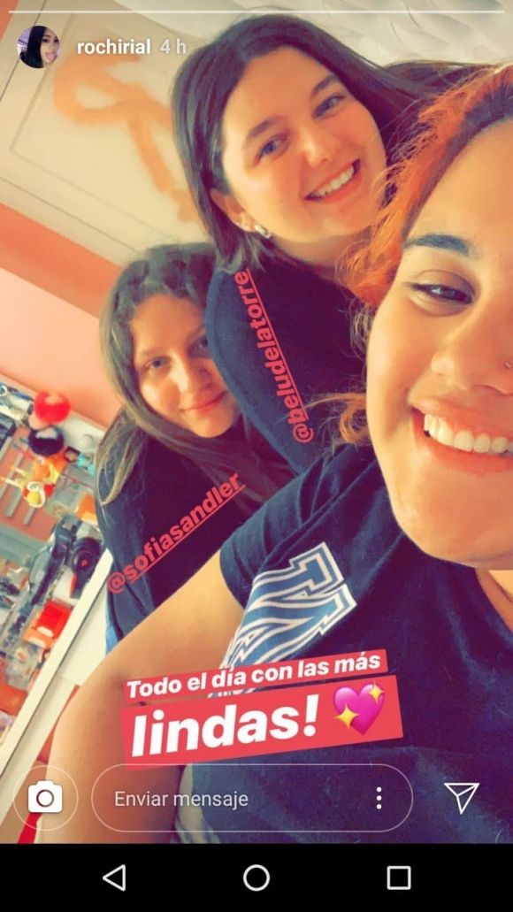 Rocío Rial regresó a la Argentina de su viaje de estudios: la reacción de Rial Rial