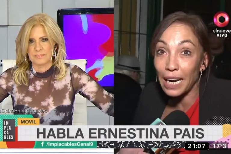 Ernestina Pais y Susana Roccasalvo se dijeron de todo