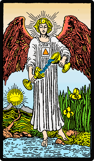 Resultado de imagen para Templanza carta de tarot