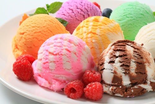 Los helados son alimentos que suman calorías excesivas
