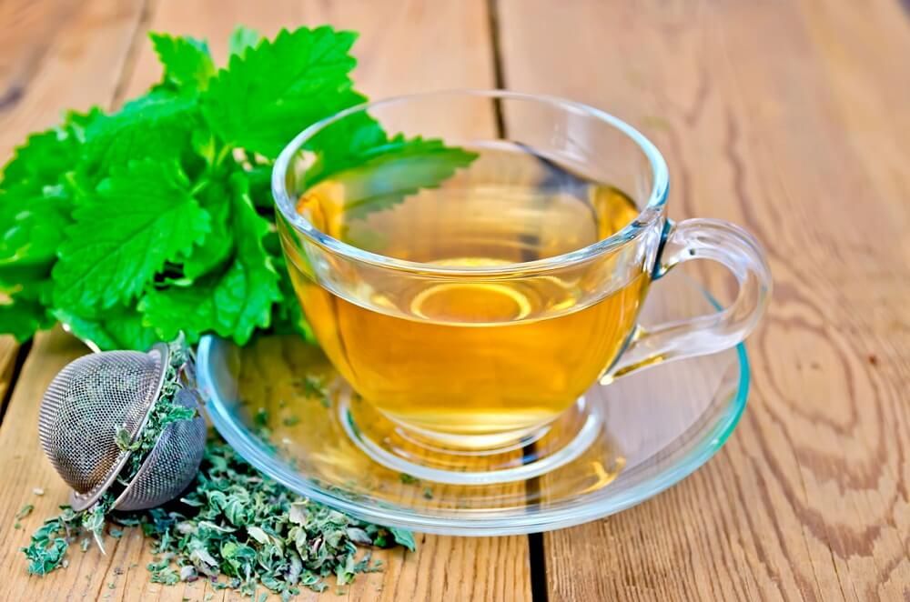 Infusión de melisa para aliviar el estrés