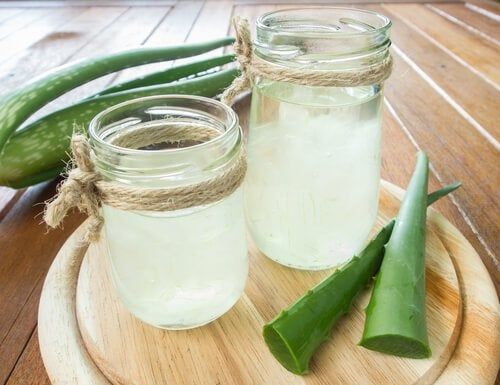 Gel de aloe vera.