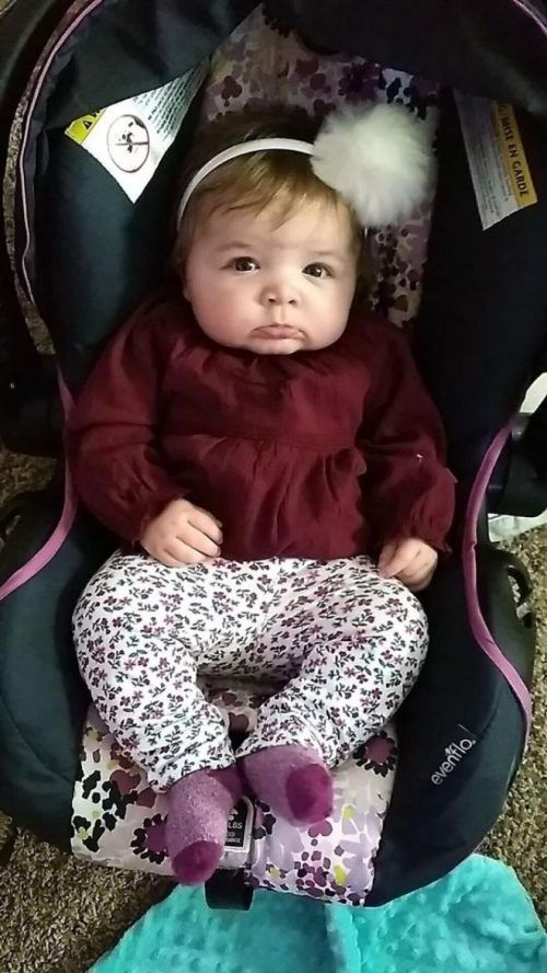 La dura despedida a una bebé de 22 meses antes de entrar a quiráfono para donar sus órganos