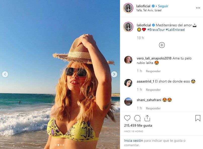 Las fotos super sexys de Lali Espósito en bikini