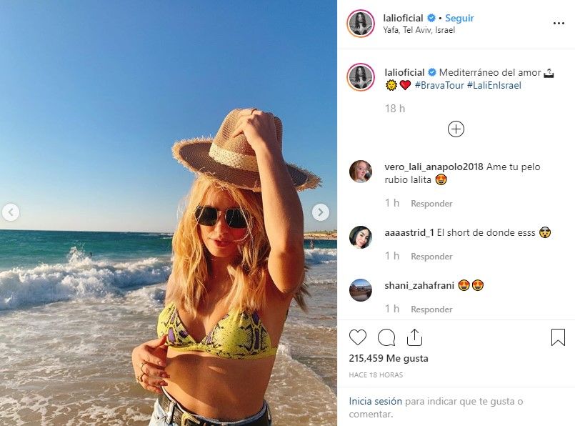 Las fotos super sexys de Lali Espósito en bikini