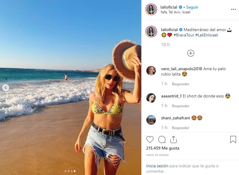 Las fotos super sexys de Lali Espósito en bikini