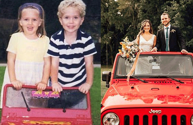 Natalie y Austin, novios desde el preescolar