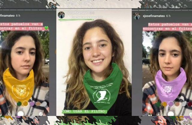 Instagram: crearon un filtro por el aborto legal, seguro y gratuito y se abrió el debate